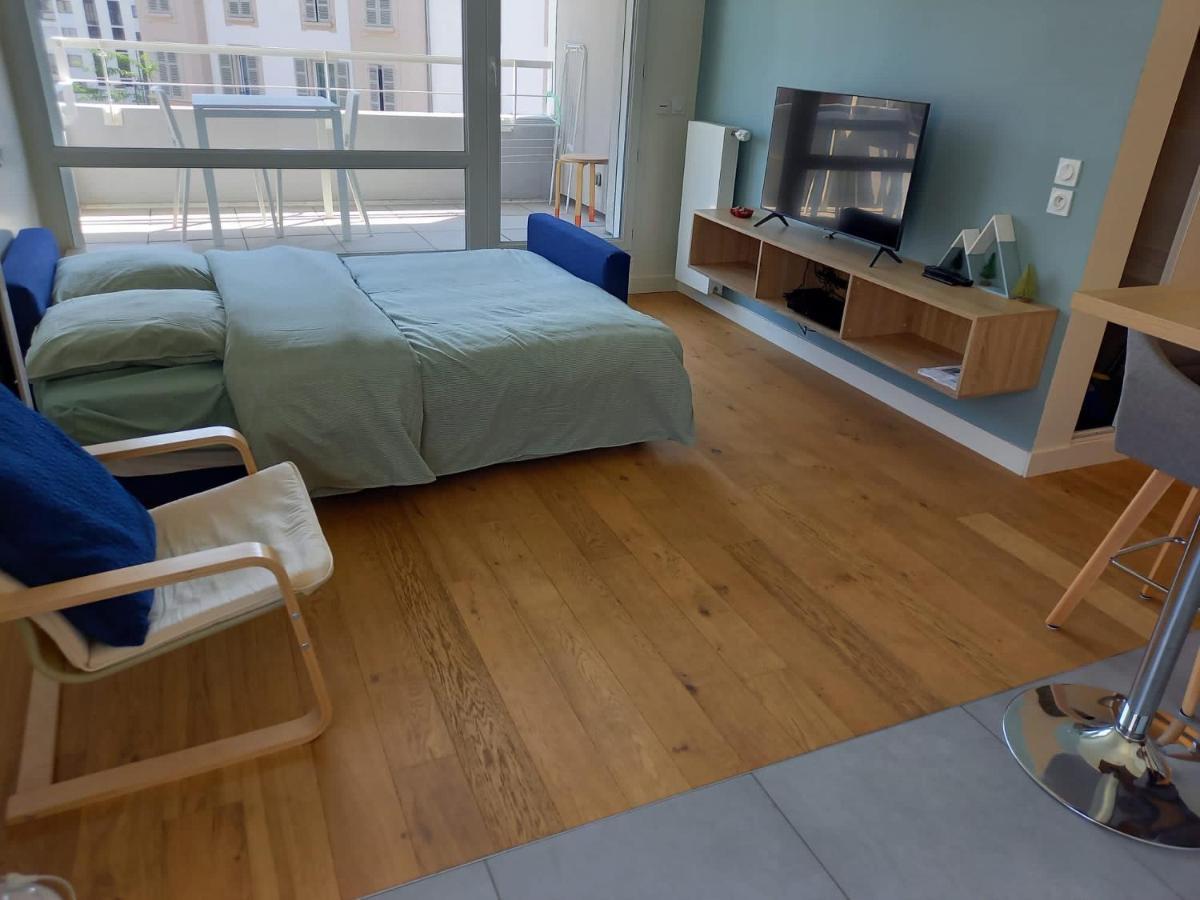 Studio Centre Annemasse Proche CEVA GENEVA Apartment Exterior foto